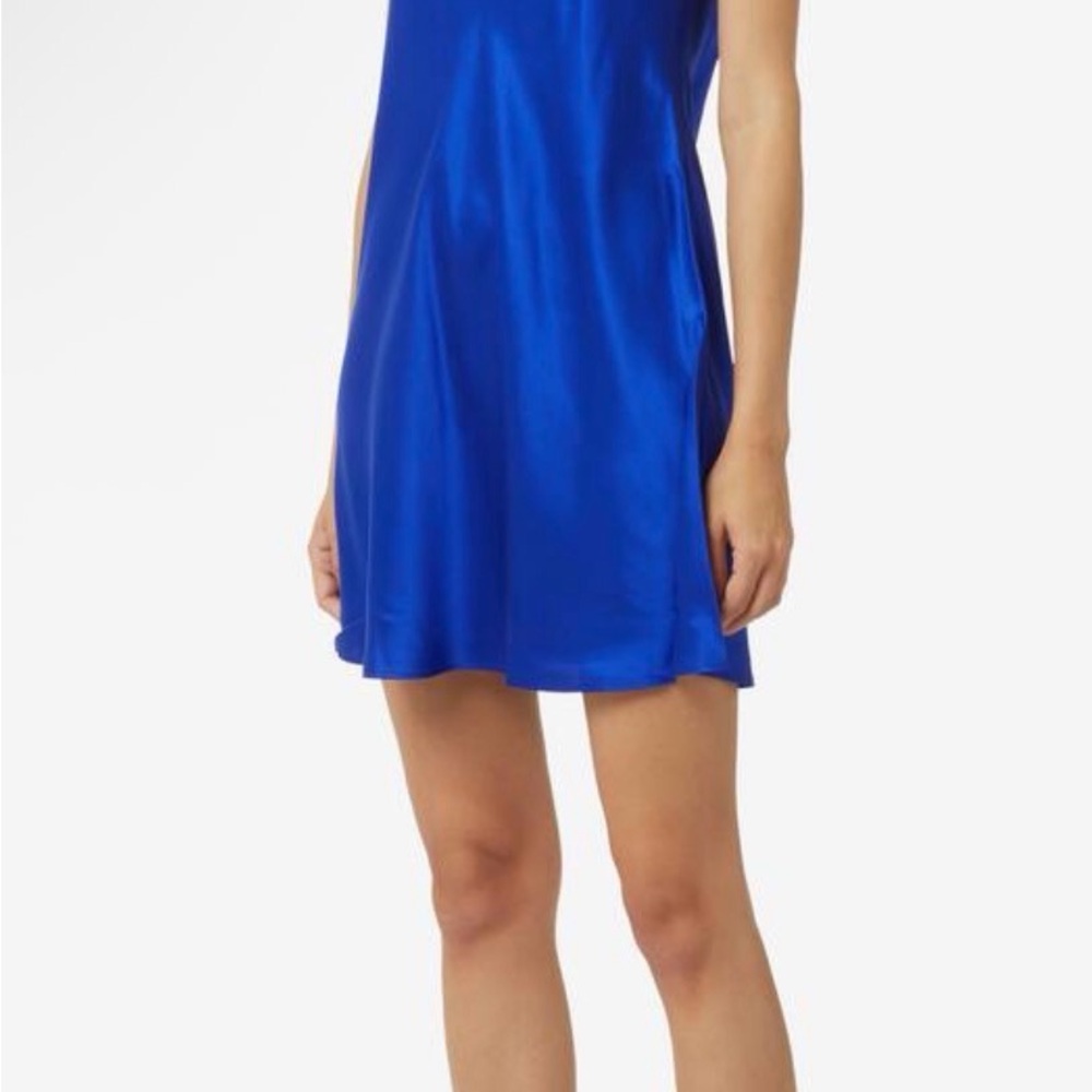 La Perla Royal Blue Slip Dress - Picture 2 of 11